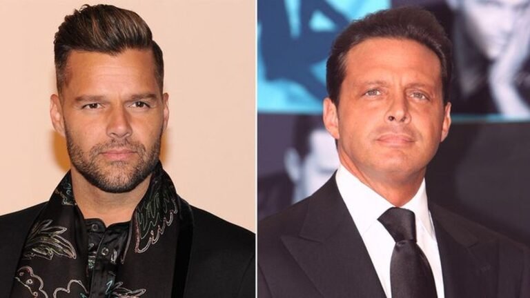 retrato de luis miguel y ricky martin