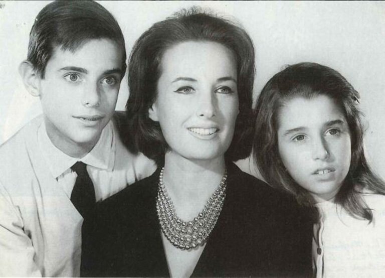 retrato familiar de mirtha legrand y daniel
