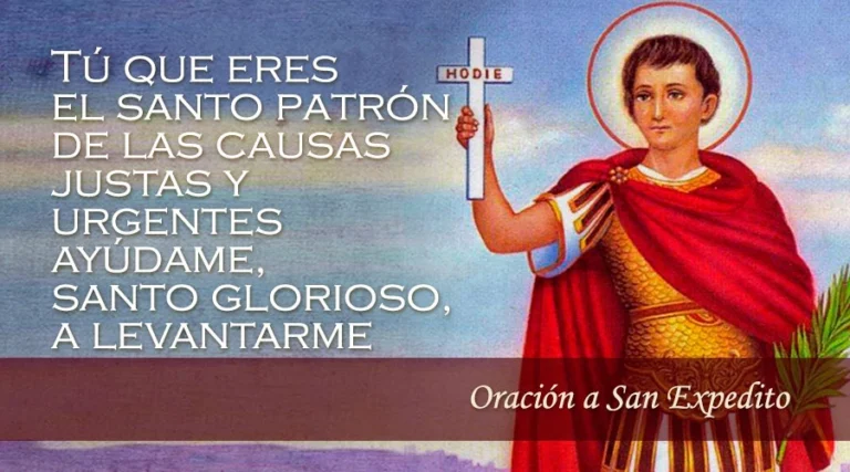 santo de las causas urgentes en oracion