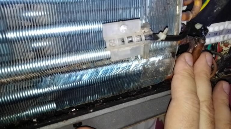 sensor de pozo en aire acondicionado