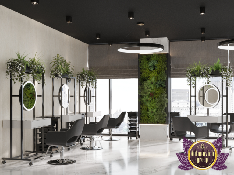 servicios de belleza en un salon moderno
