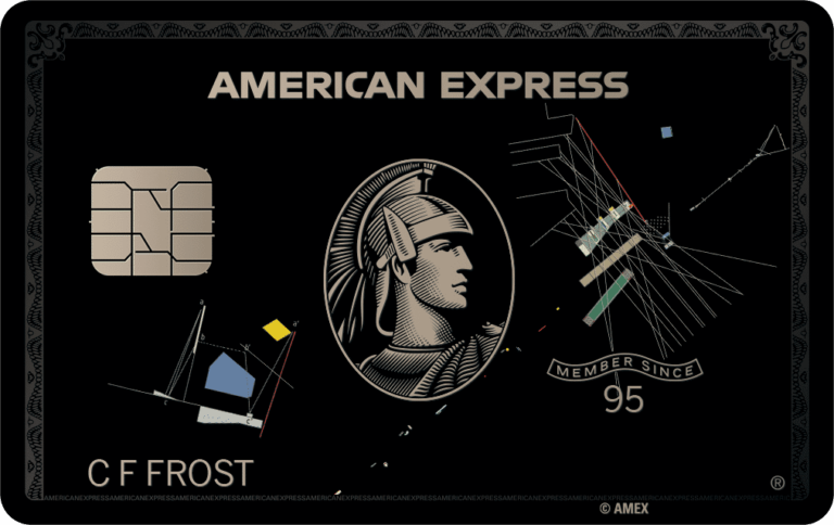 tarjeta american express sobre fondo elegante