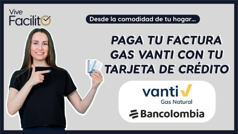 tarjeta de credito y factura de gas