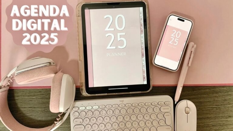 telefono y computadora con agenda digital