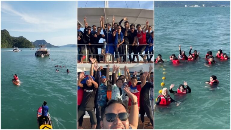 trabajadores disfrutando vacaciones en la playa