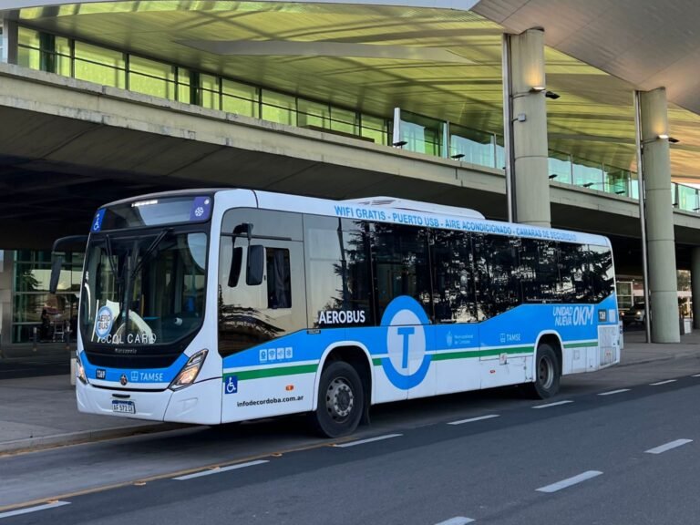 transporte publico hacia el aeropuerto de cordoba