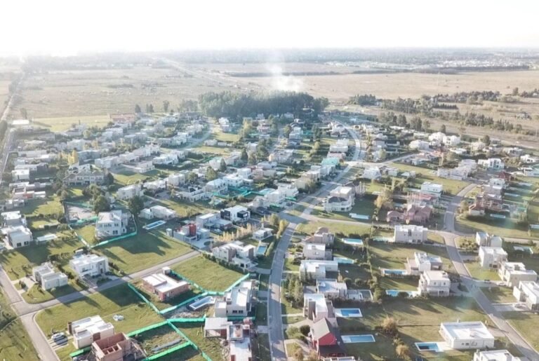 vista aerea del barrio privado san joaquin