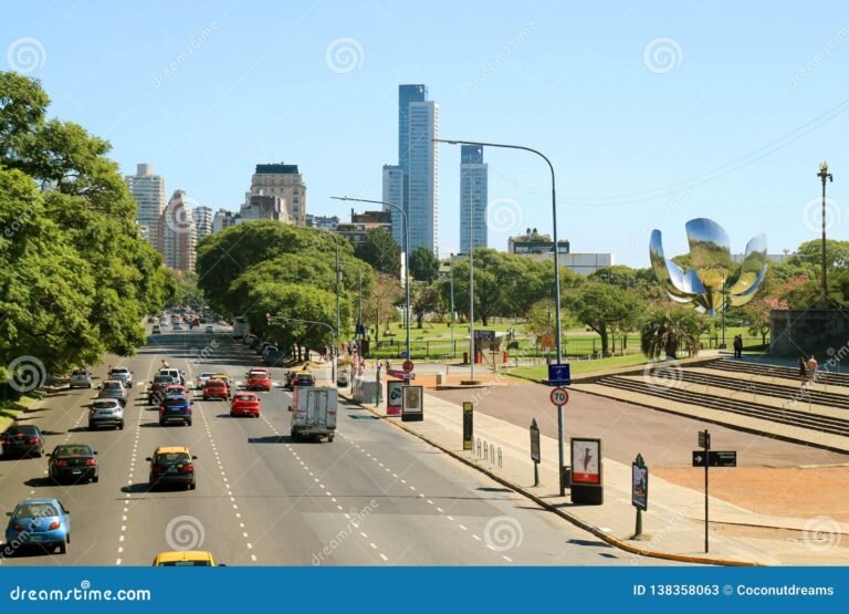 vista panoramica de av figueroa alcorta