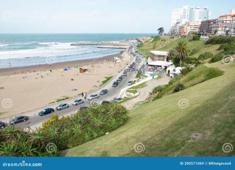 Dónde se encuentra el Arena Azul Apart & Spa de Mar en Argentina 3 vista panoramica de la costa argentina