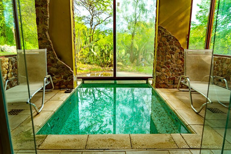 vista panoramica de un spa en argentina