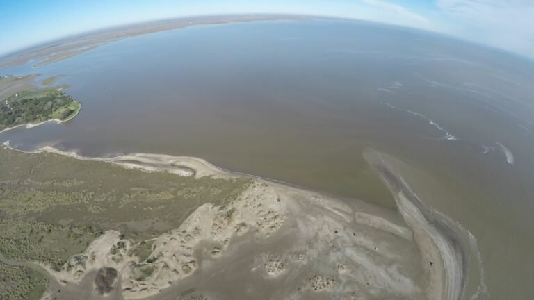 vista panoramica del rio de la plata